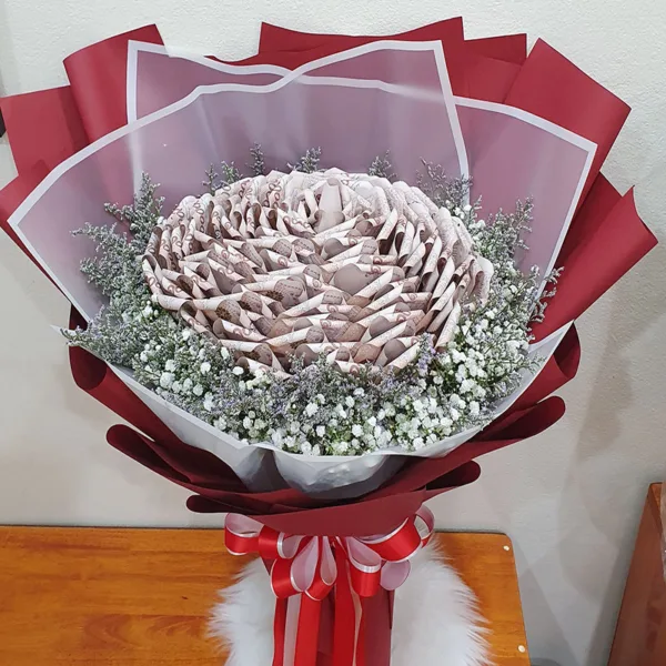 ช่อแบงค์พันพับดอก