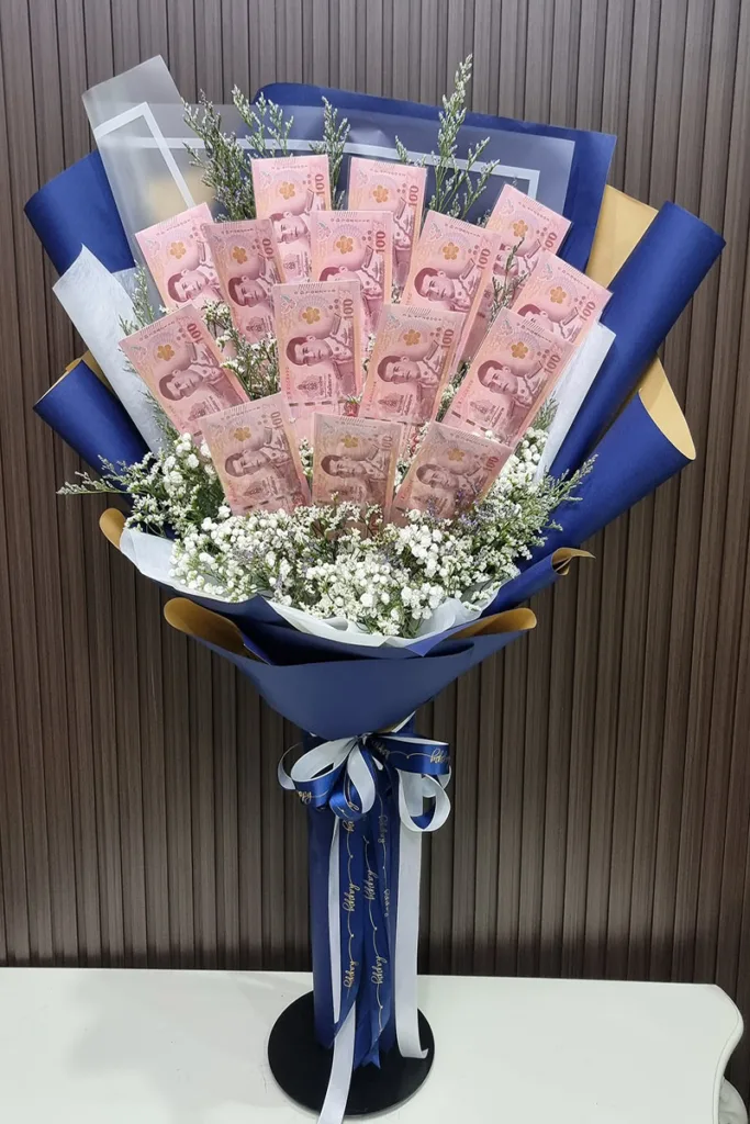 ช่อเรียงแบงค์ร้อย