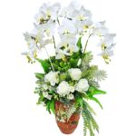 แจกันดอกกล้วยไม้ประดิษฐ์